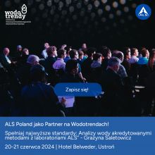 ALS Polska po raz pierwszy na konferencji Wodo-Trendy! 
