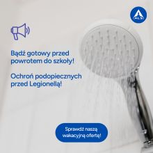 Uchroń się przed Legionellą i zbadaj wodę z ALS Poland! Bądź gotowy przez rozpoczęciem roku szkolnego!  